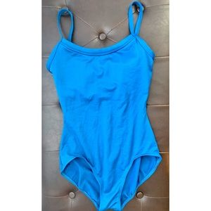 Capezio Blue Dance Leotard